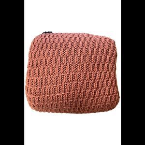 Home Reflections 60x70 Seed Stitch Knit Throw Cinnamon